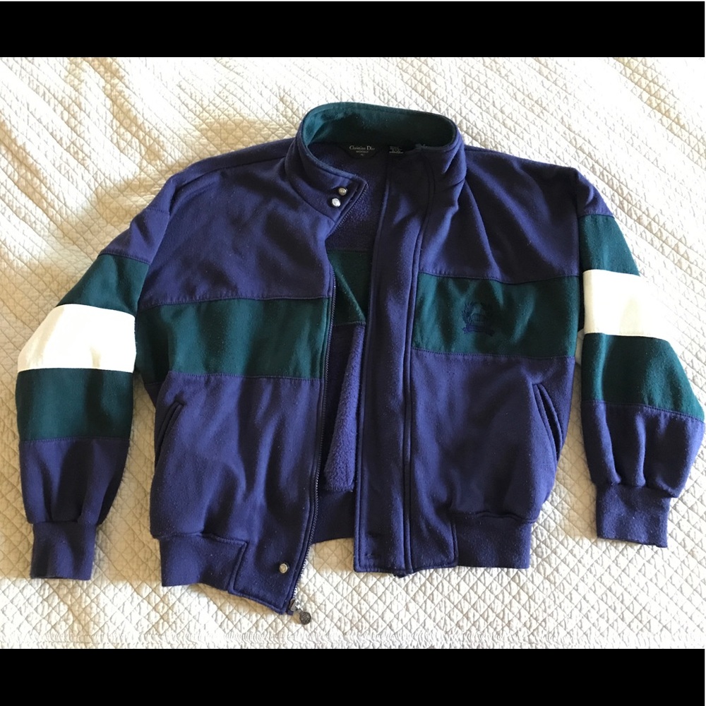 Christian Dior purple bomber jacket
